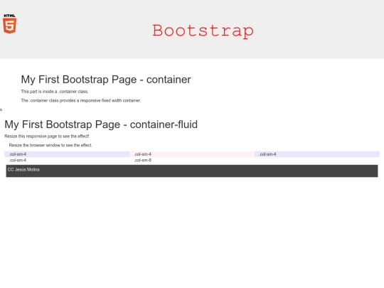 bootstrap/bootstrap-w3schools screenshot