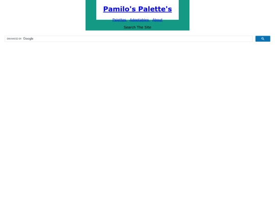 palettes screenshot