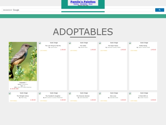 testpage screenshot
