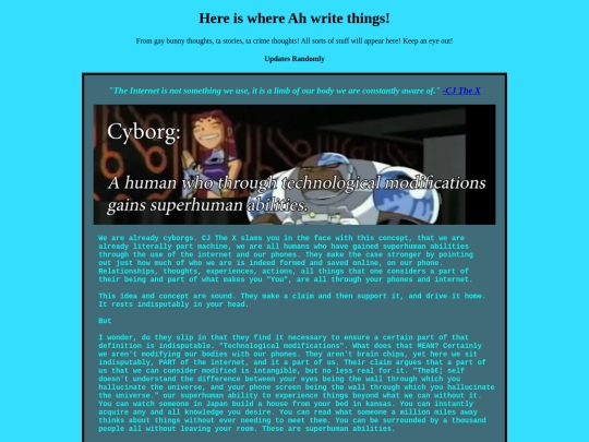 Blagspot2.0 screenshot