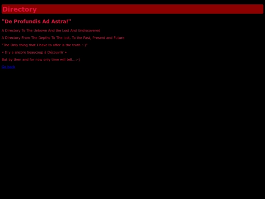 Directory screenshot