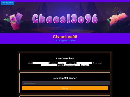 Diät screenshot