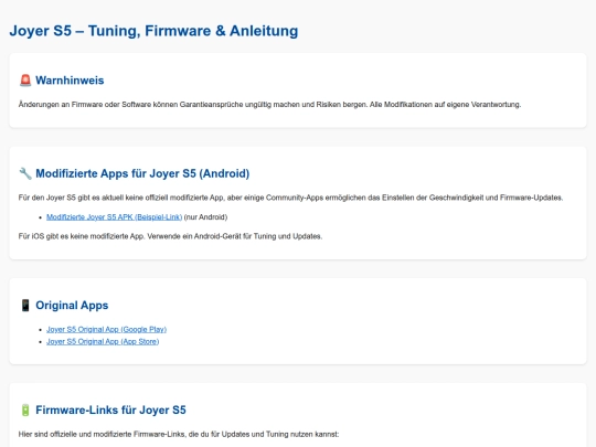 Joyer-S5 screenshot