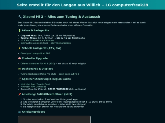 mi3.dashboard screenshot