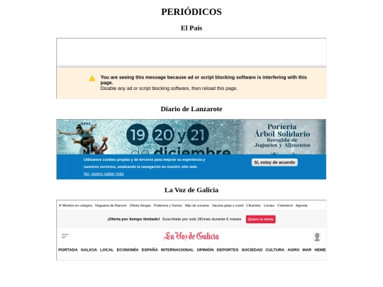 Periodicos2 screenshot