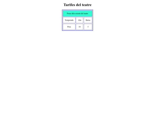 exament/tarifes screenshot
