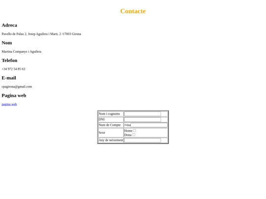 practica10/contacte screenshot