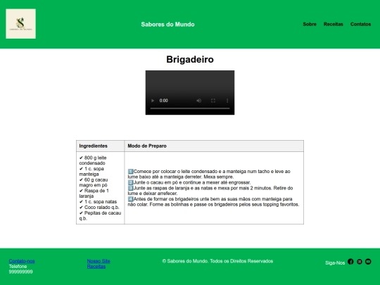 brigadeiro screenshot