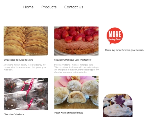 spanish/products screenshot