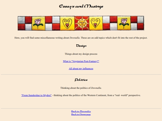 essays/essaysmain screenshot