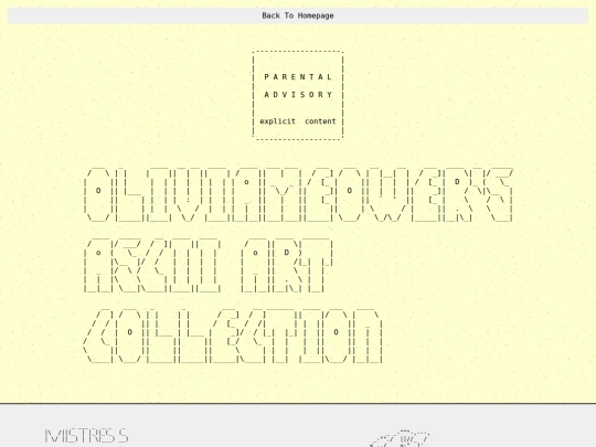 ascii screenshot