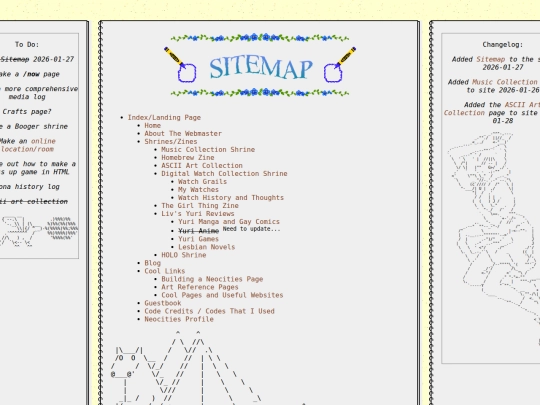 sitemap screenshot