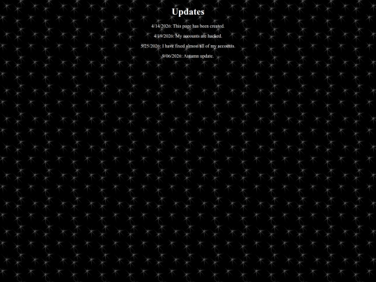 updates screenshot
