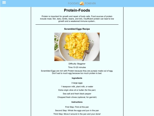 protein screenshot