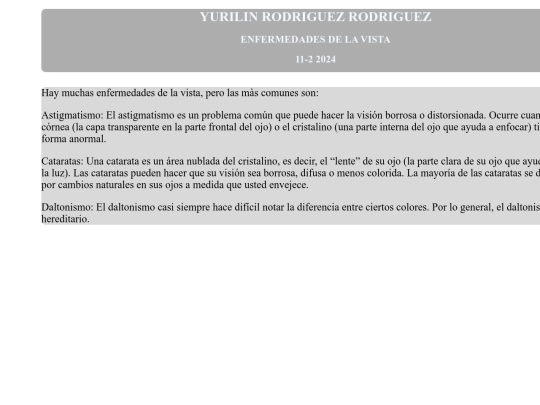 enfermedadesvista screenshot