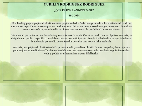 ladingpage screenshot