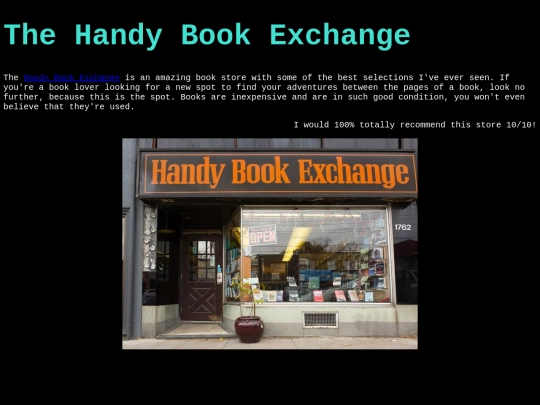 handybookexchange screenshot