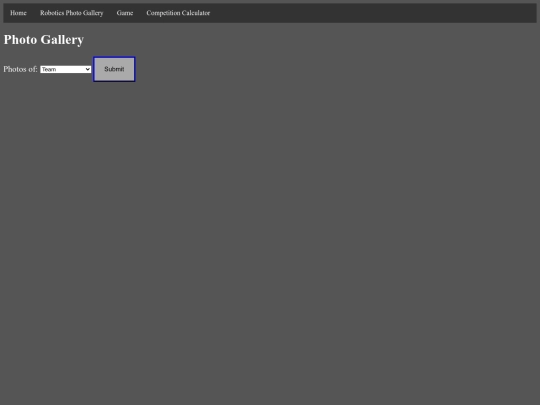 Final Project Website/robotgallery screenshot