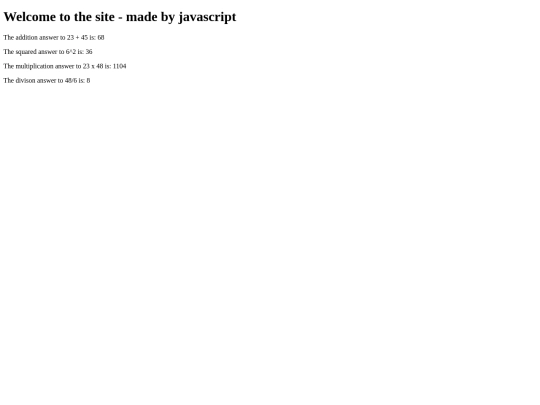 SamplePage/samplepage screenshot