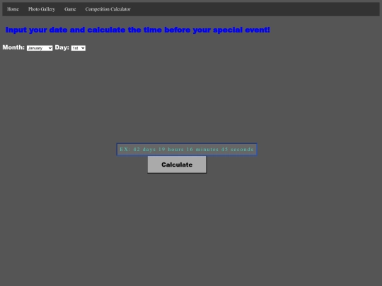 test/owncalulate screenshot