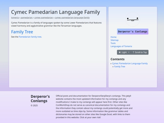 cymec-pamedarian-language-family screenshot