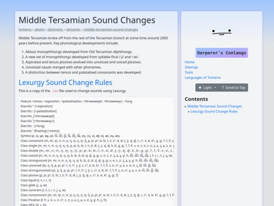 middle-tersamian-sound-changes screenshot
