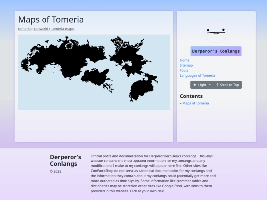 tomeria-maps screenshot