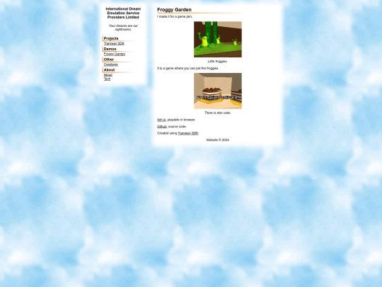 froggy-garden screenshot