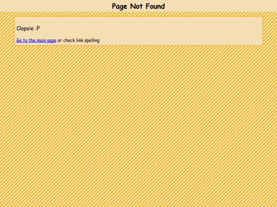 not_found screenshot
