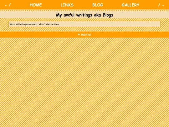 subsites/blog screenshot