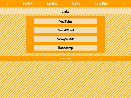 subsites/links screenshot