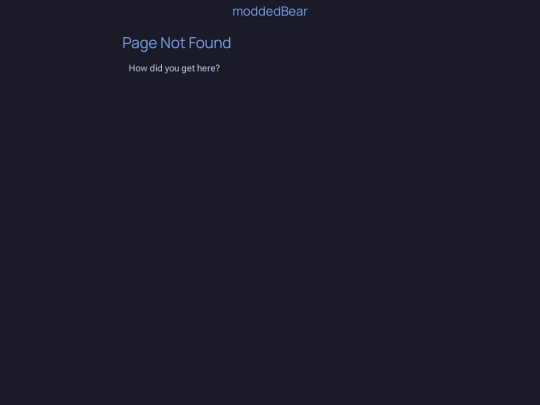 not_found screenshot