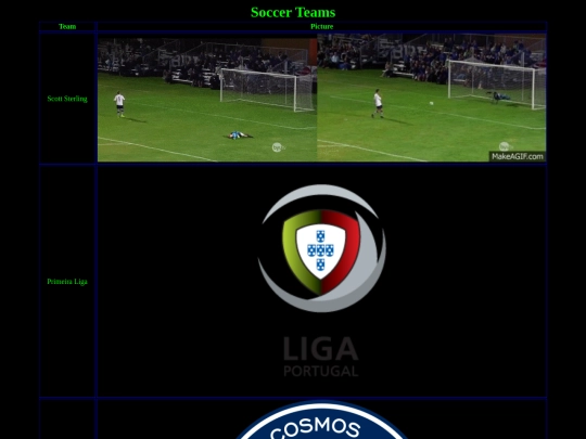 documents/soccerteams screenshot