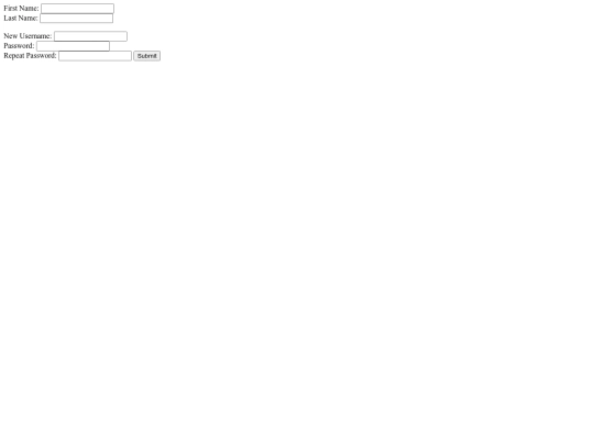 form screenshot