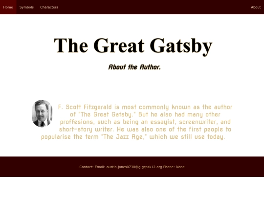 gatsby/about screenshot