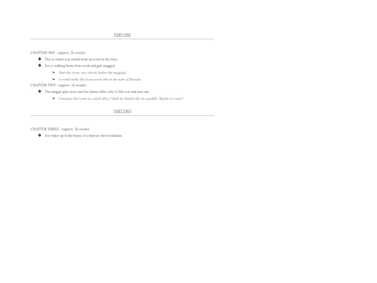 Artist Resource Pages/outlineexample screenshot