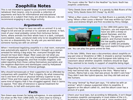 Zoophilia screenshot
