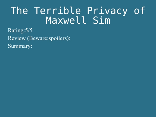 The-Terrible-Privacy-of-Maxwell-Sim screenshot