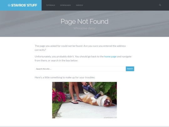 404 screenshot