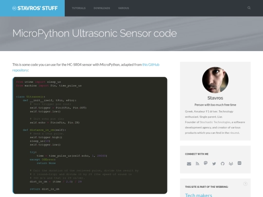 notes/micropython-ultrasonic-sensor screenshot