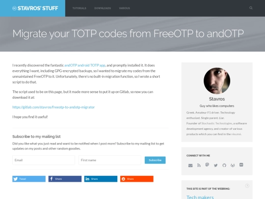 notes/migrate-freeotp-to-andotp screenshot