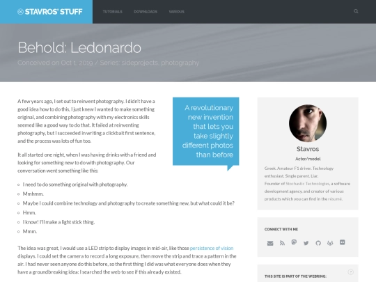 posts/behold-ledonardo screenshot
