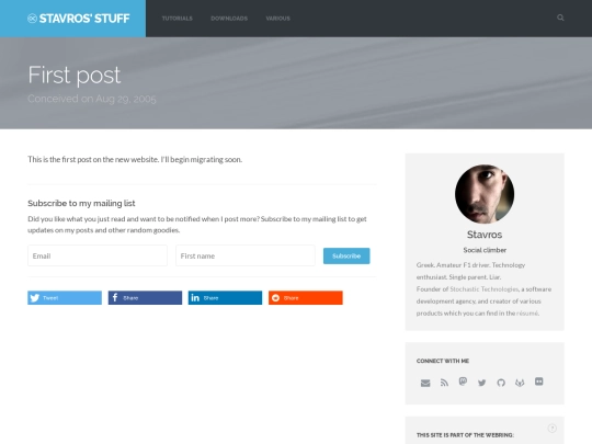 posts/first-post screenshot