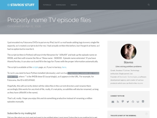 posts/properly-name-tv-episode-files screenshot