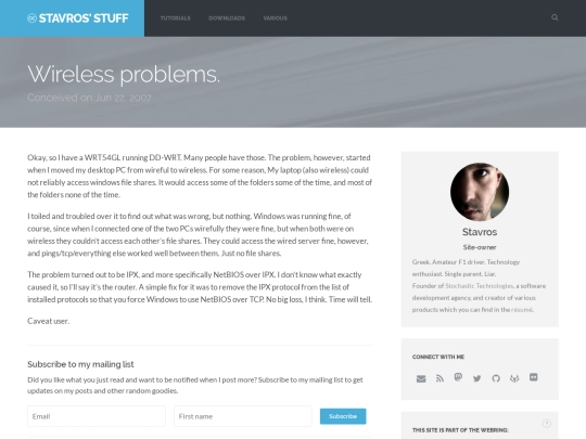 posts/wireless-problems screenshot