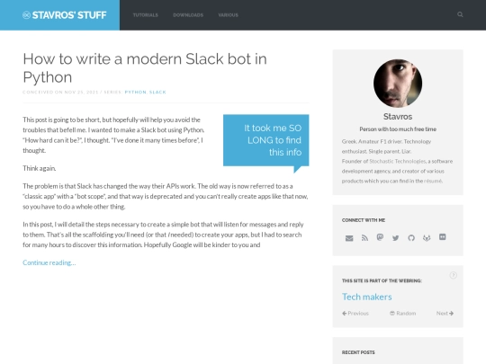 series/slack screenshot