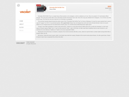 music/2022/12/somedaywellallbefree screenshot