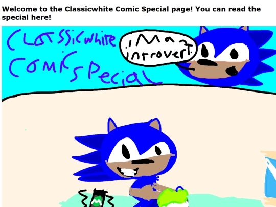 ClassicwhiteComicSpecialpages screenshot