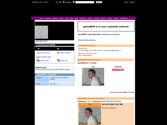 gnme8DM-myspace screenshot