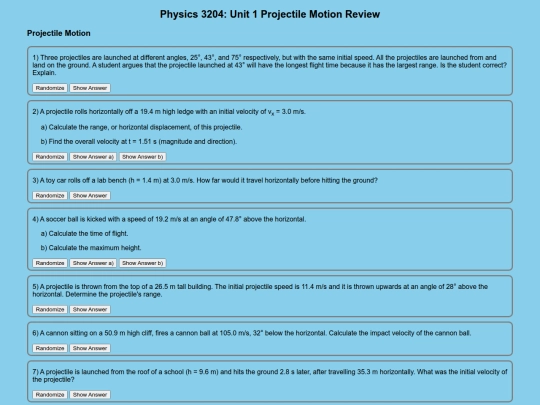 3204_Unit_1_Projectile_Motion screenshot